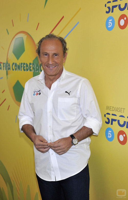 José Antonio Martín, comentarista del Área de Deportes de Mediaset España
