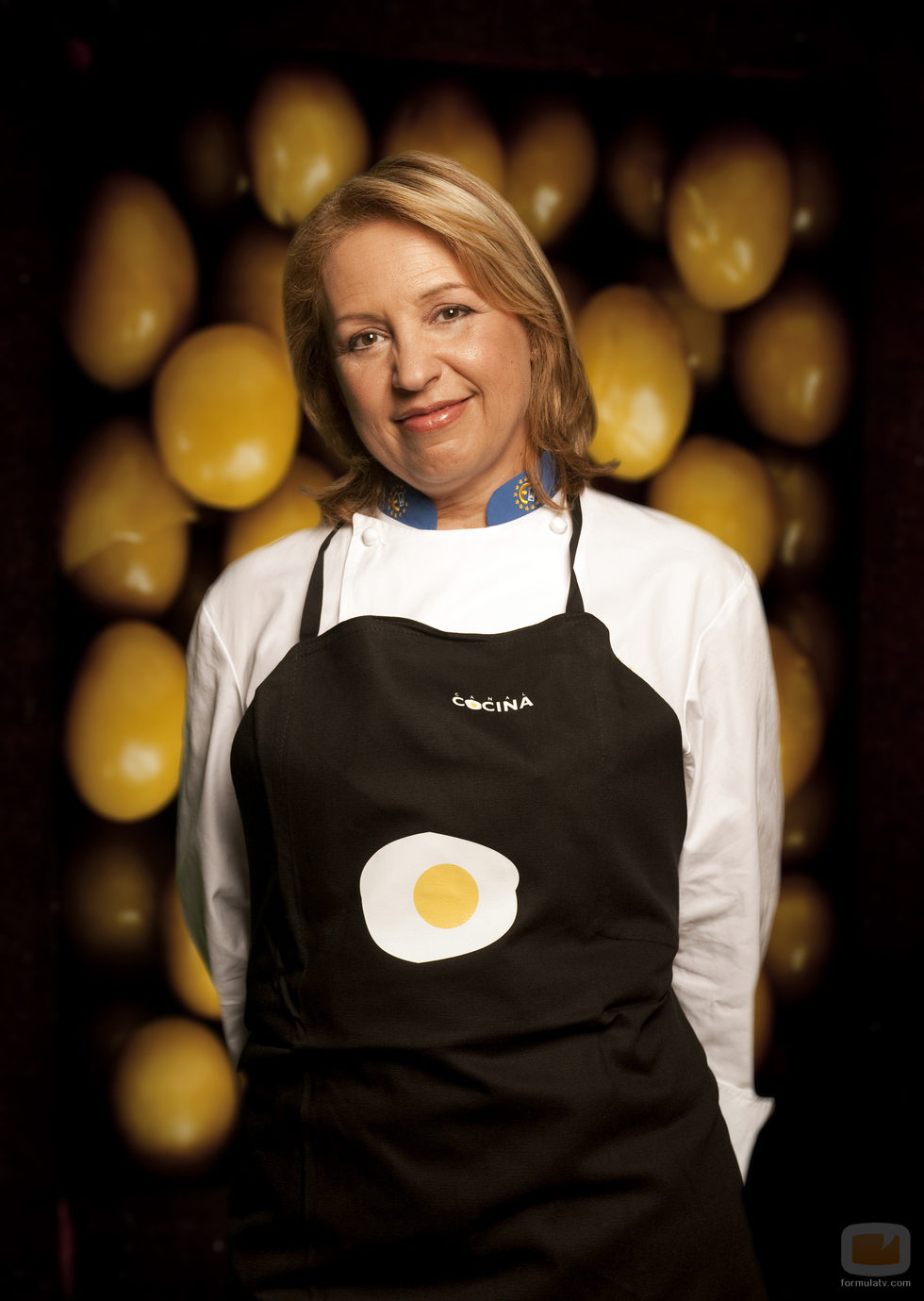 Susi Díaz en el plató de 'Si las quieres las comes'