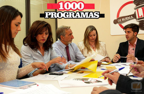 El jurado popular en la salda de deliberación en el especial de 'De buena ley'