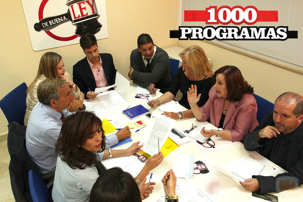 El jurado popular delibera en el programa 1000 de 'De buena ley'