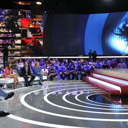 Frank Blanco en el plató de 'Gran Hermano: El debate'