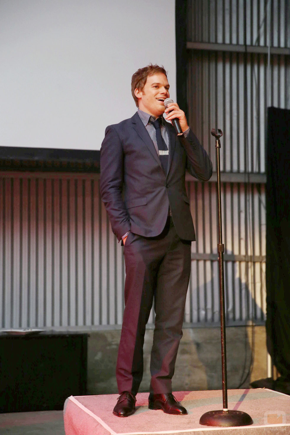 Michael C. Hall, en la presentación de la octava y última temporada de 'Dexter' 