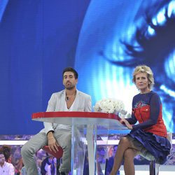 Igor y Mercedes Milá en la final de 'Gran Hermano catorce'