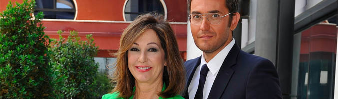 Posado de Ana Rosa Quintana y Màxim Huerta