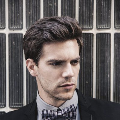 Marc Clotet con pajarita para VIM Magazine