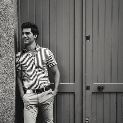 Marc Clotet como modelo de VIM Magazine
