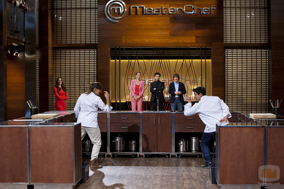 Eva y Juan Manuel se batieron en duelo en la final de 'MasterChef'