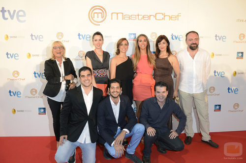 Los exconcursantes de 'MasterChef' en la sala Kinépolis de Madrid