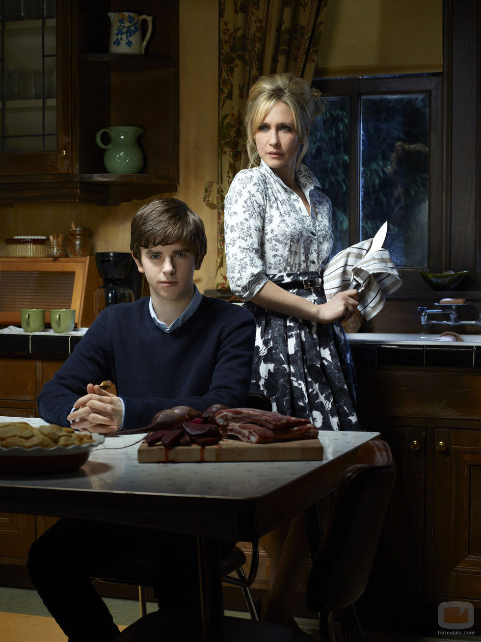 Norman Bates y su madre, Norma Bates