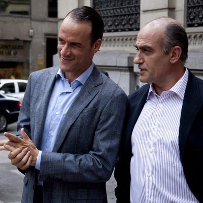 Mario Conde y Juan Abelló en 'Mario Conde. Los días de gloria'
