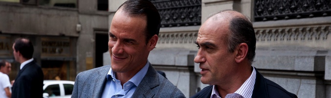 Mario Conde y Juan Abelló en 'Mario Conde. Los días de gloria'
