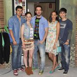 El elenco joven de 'He visto un Ángel'