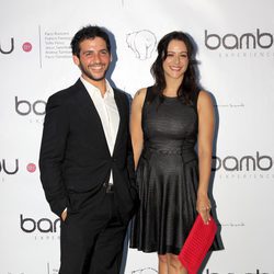 Fran Perea y Luz Valdenebro en el aniversario de Bambú Produccioens