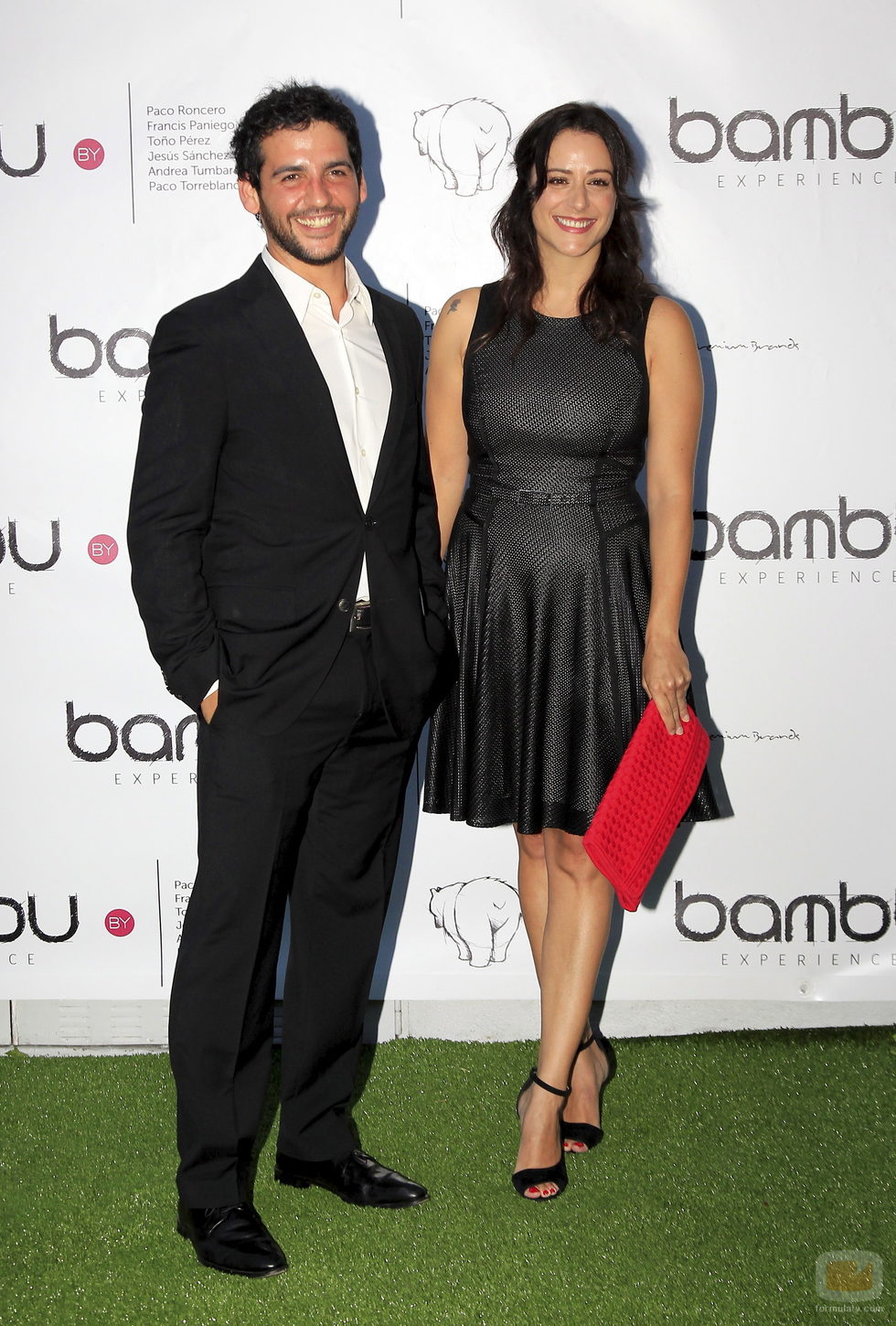 Fran Perea y Luz Valdenebro en el aniversario de Bambú Produccioens