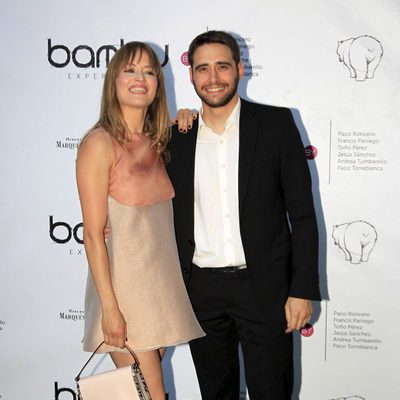 Marta Larralde y Llorenç González en la fiesta de aniversario de Bambú Producciones