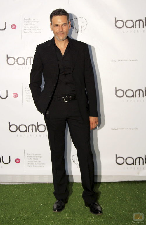 Roberto Enríquez en la fiesta de Bambú Producciones por sus cinco años