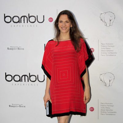 Belén Fabra en la fiesta de aniversario de Bambú Producciones