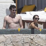 Cory Monteith y Lea Michele de vacaciones