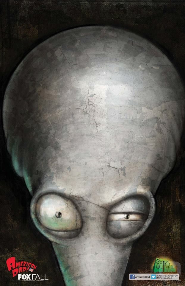 Cartel de 'American Dad' para la Convención Internacional de Cómics de San Diego 2013