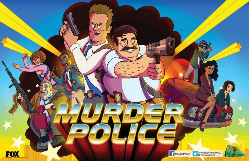 Póster de 'Murder Police' para la Convención Internacional de Cómics de San Diego 2013