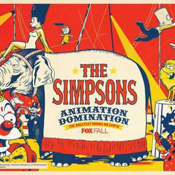 Cartel de la veterana serie 'Los Simpson' para la Comic-Con 2013