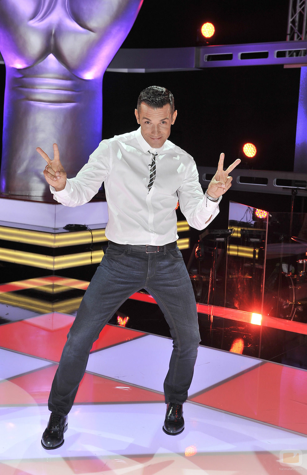 Jesús Vázquez, presentador de 'La voz' en su segunda edición