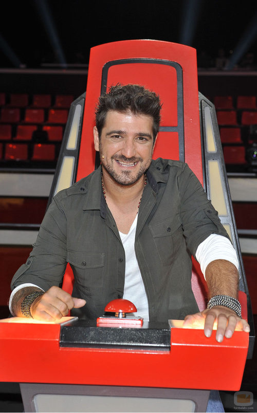 Antonio Orozco, nuevo coach de 'La voz'