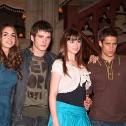 Elena Furiase, Ana de Armas, Yon González y Martín Rivas