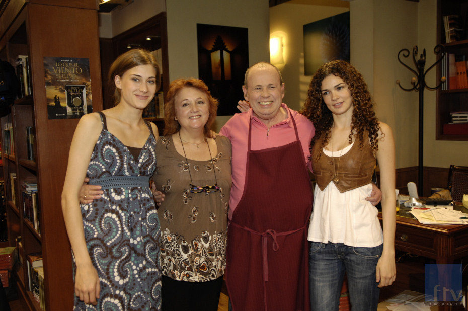 Marta Belmonte, Resu Morales, Sebastián Echevarria y Ana Embid