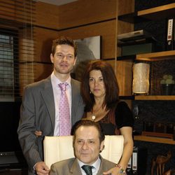 Santiago Meléndez junto a Raúl Zadjner y Laura Cepeda