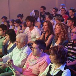 Michel Gurfi, Lidia Bosch y Jaydy Michel