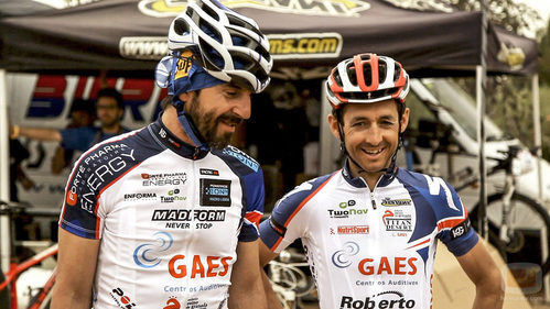 Santi Millán y Roberto Heras en 'Imparables'