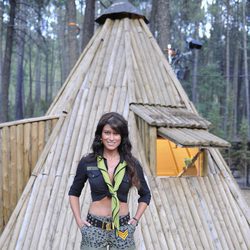 Sonia Ferrer en un refugio de 'Campamento de verano'