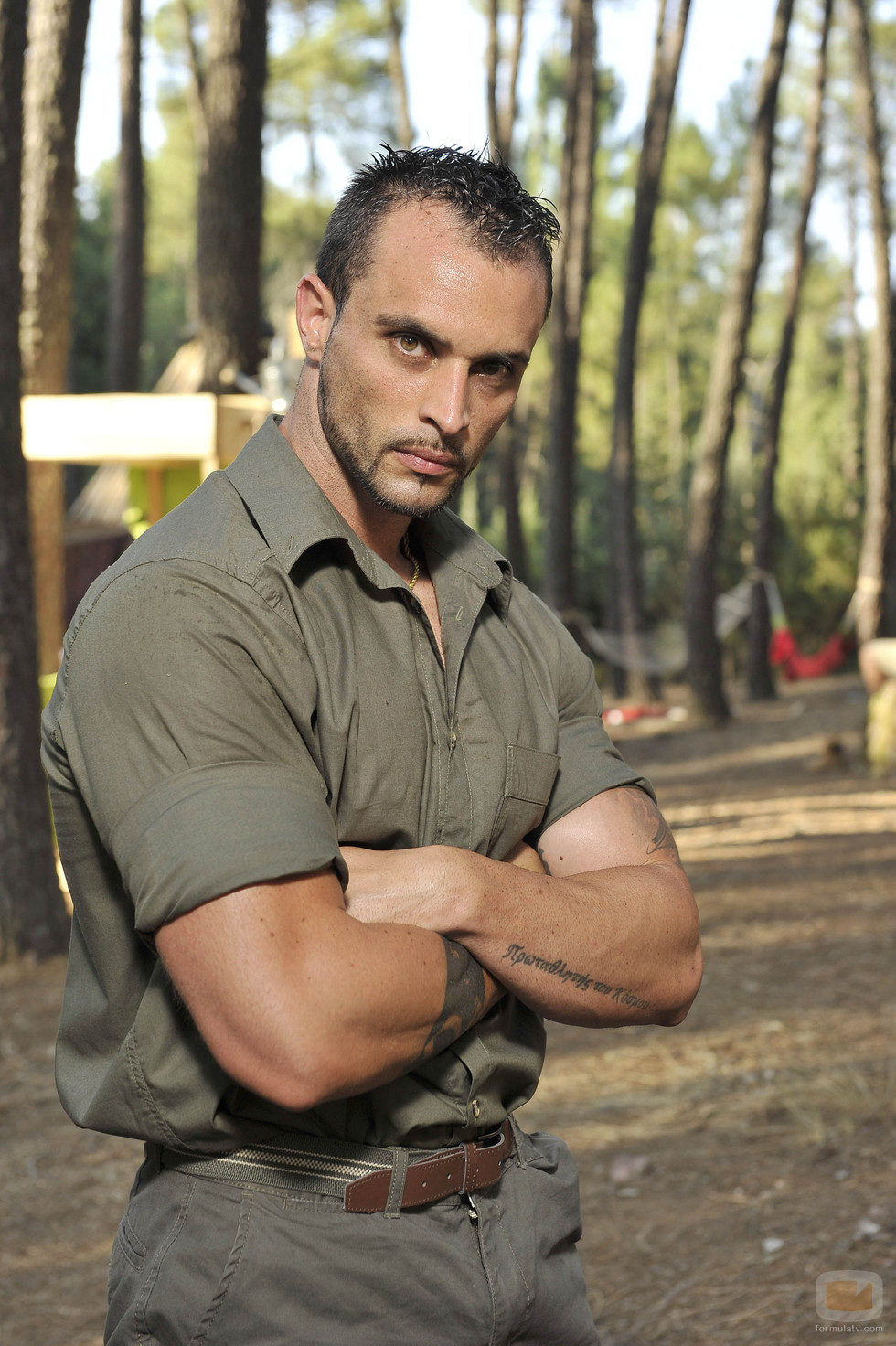 El sargento Alonso, el encargado de imponer disciplina en el 'Campamento de verano'