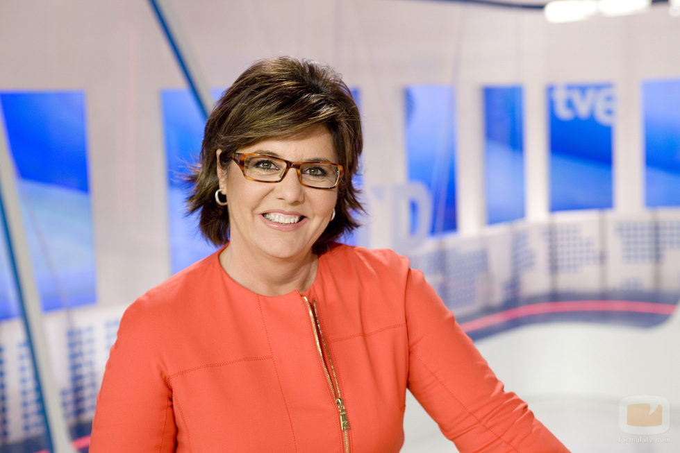 María Escario, habitual cara de los 'Telediarios' de TVE desde hace 20 años