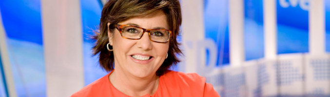 María Escario, habitual cara de los 'Telediarios' de TVE desde hace 20 años