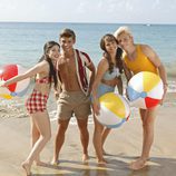 Los cuatro protagonistas de 'Teen Beach Movie'