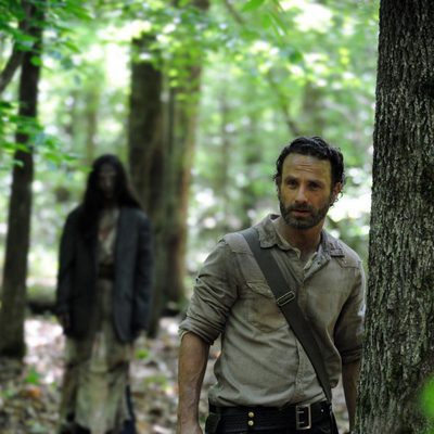 Andrew Lincoln en la cuarta temporada de 'The Walking Dead'