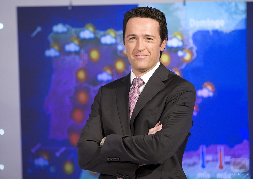 Jacob Petrus, presentador de 'El Tiempo' de 'Telediario Matinal'
