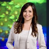 Silvia Laplana, presentadora de la información meteorológica en Canal 24 Horas