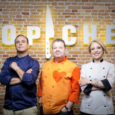 Los jueces de 'Top Chef' en la rueda de presentación del programa