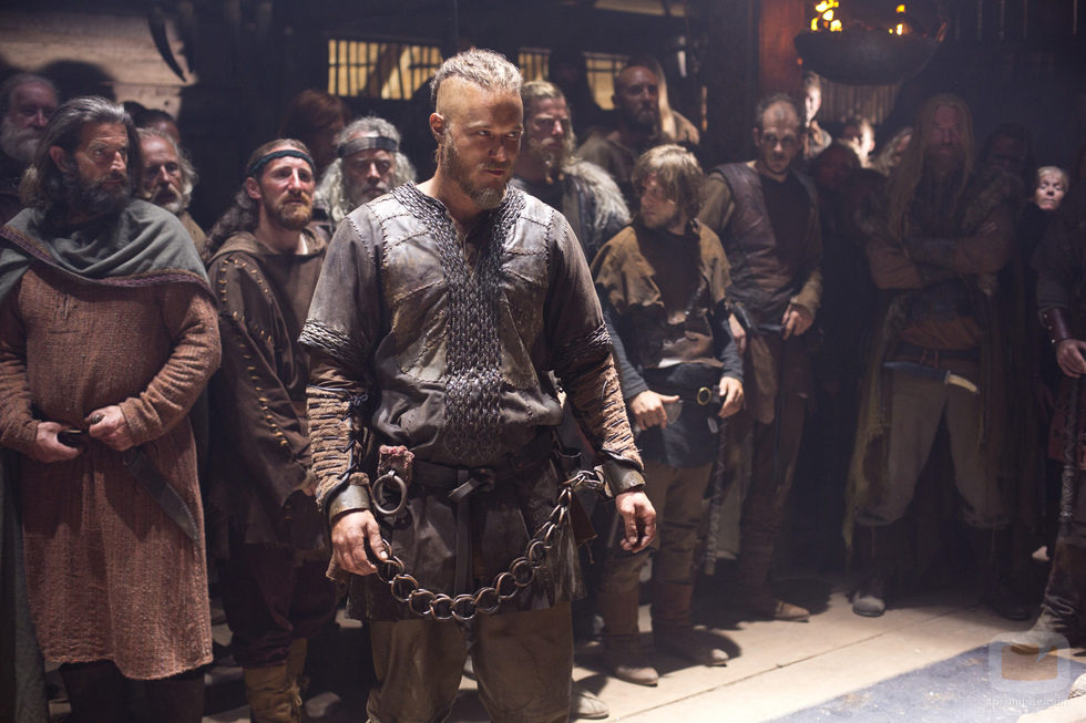 Travis Fimmel es Ragnar Lodbrok en la serie 'Vikingos'
