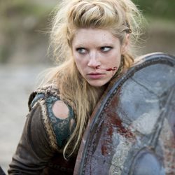 Katheryn Winnick en el cuarto episodio de 'Vikingos'