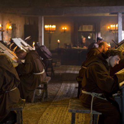 Monjes cristianos en 'Vikingos'