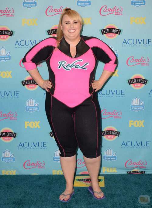 Rebel Wilson en los Teen Choice Awards 2013