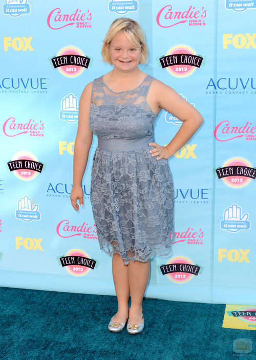 Lauren Potter en los Teen Choice Awards 2013
