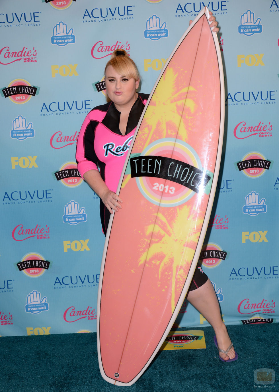 Rebel Wilson, premiada en los Teen Choice Awards 2013