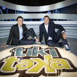 Felipe del Campo y Enrique Marqués, presentadores de 'Tiki-Taka'
