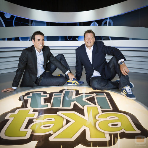 Felipe del Campo y Enrique Marqués, presentadores de 'Tiki-Taka'