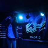 Emma Tejeda ('El número uno') en el concierto de la sala 40 Café de Madrid